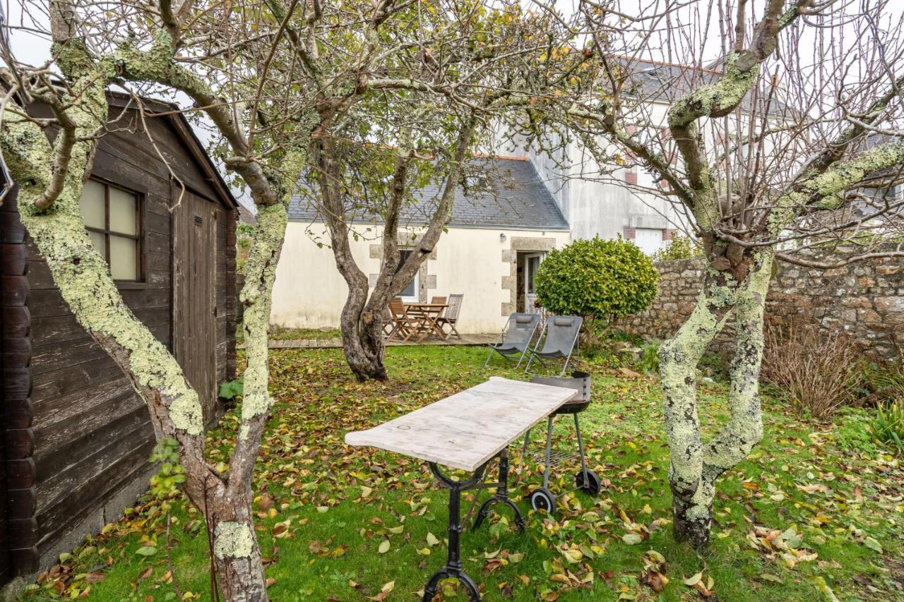 Pont L'Abbe, Maison Avec Jardin Pour 4 Exterior foto